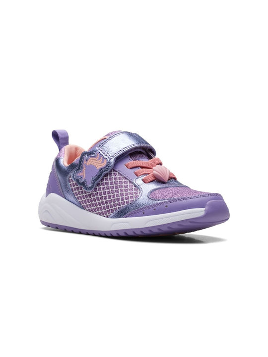 Clarks Kids Sneakers Purple