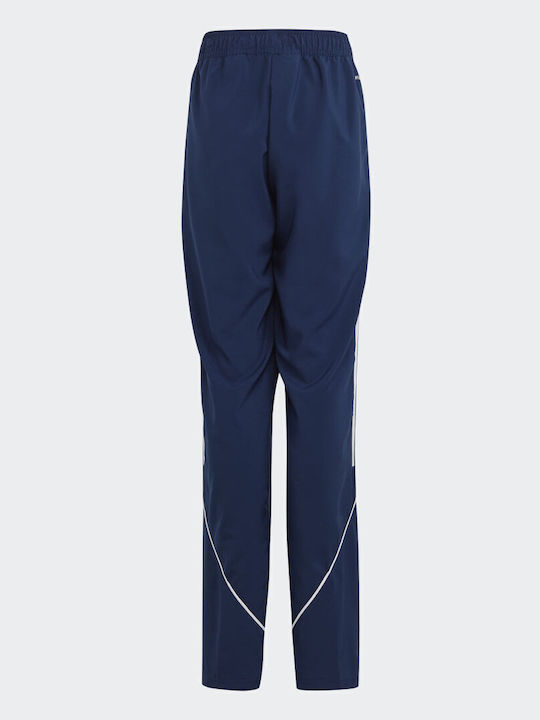 Tiro 23 League Woven Jogginghose Glänzend mit Gummizug Marineblau