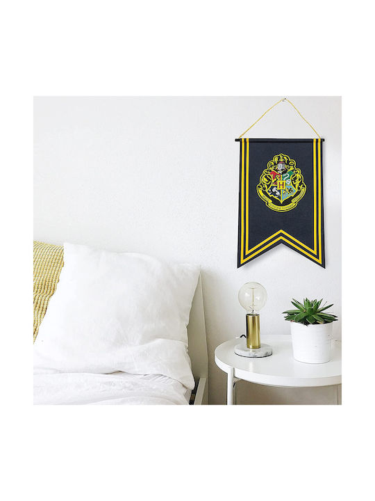 Cinereplicas Hängendes Wanddekoration Hogwarts Harry Potter aus Stoff 30x44cm