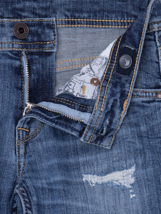 Kids' Denim Pants Blue CASHED