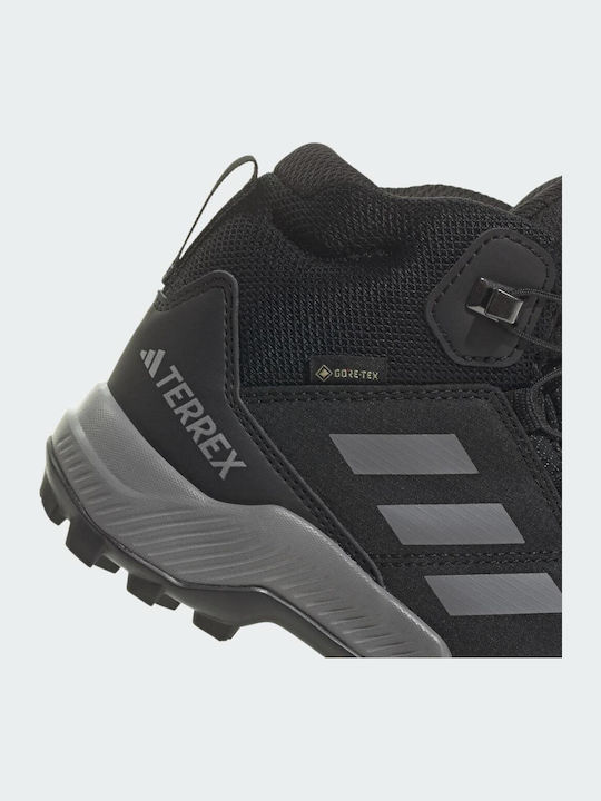 Kids Hiking Boots Terrex Mid Gore Tex Waterproof Black