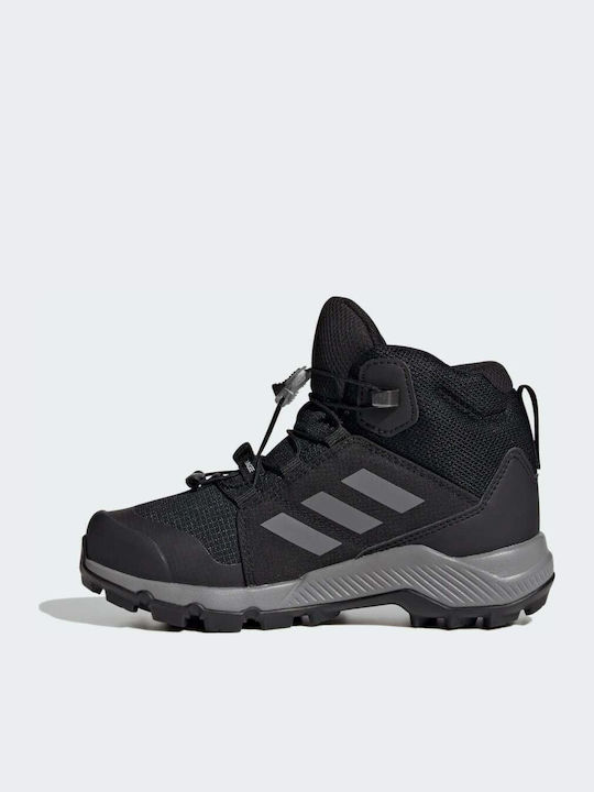 Kids Hiking Boots Terrex Mid Gore Tex Waterproof Black