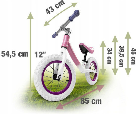 Ricokids Kinderlaufrad Rosa