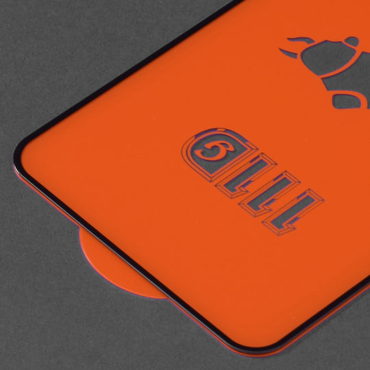 Techsuit 111D Пълно лепило Закалено стъкло за цялото лице Черен (Huawei Nova Y90)