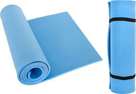 Polo Eva Foam Single Camping Sleeping Mat 180x50cm Thickness 1cm in Blue color
