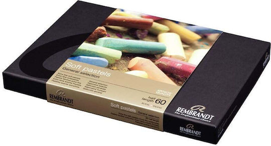 Royal Talens Rembrandt Soft Pastels General Selection Half Сет Пастели с 60 Цветове