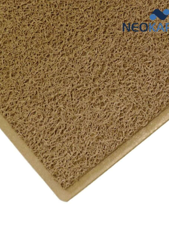 Eurofil Carpet with Non-Slip Underside Doormat Luxor Gold 40x60εκ. 12mm Thickness