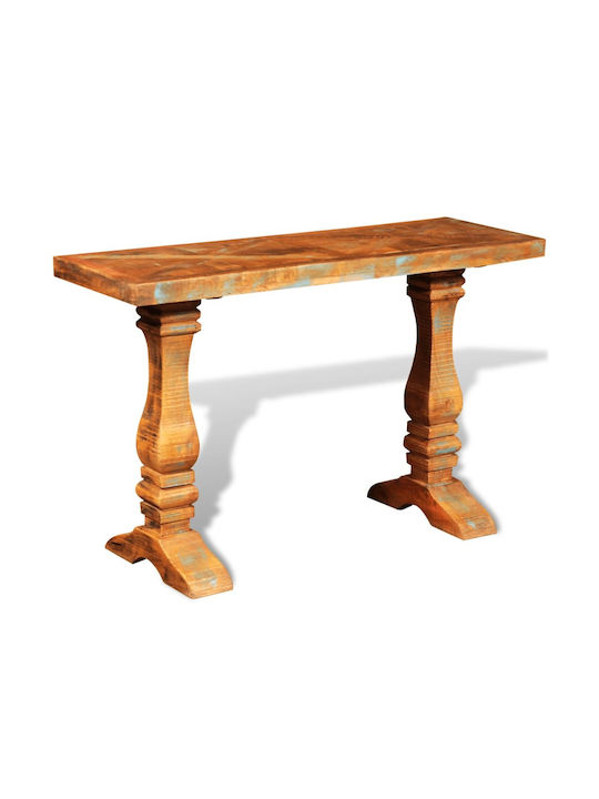 Solid Wood Console Table L120xW40xH76cm
