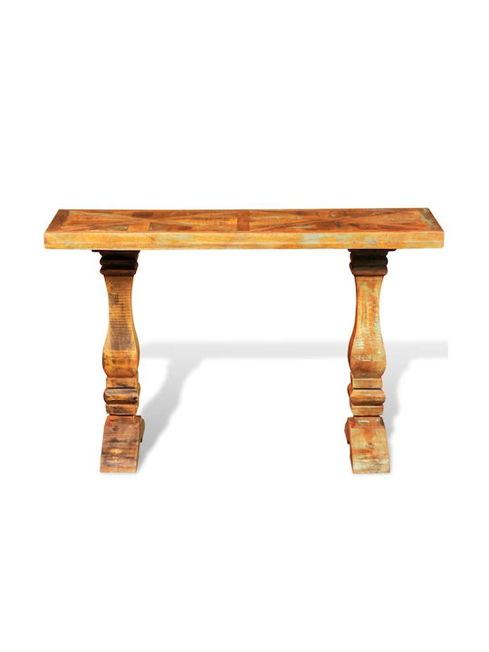 Solid Wood Console Table L120xW40xH76cm