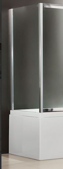 Axis Bath Side Panel Σταθερό Πλαϊνό Μπανιέρας 69x140cm Clear Glass