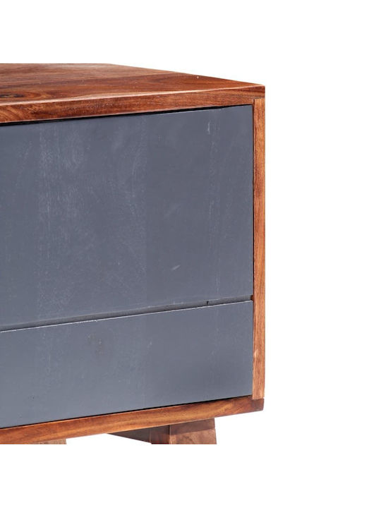 TV-Ständer aus Massivholz Braune M140xT30xH45cm