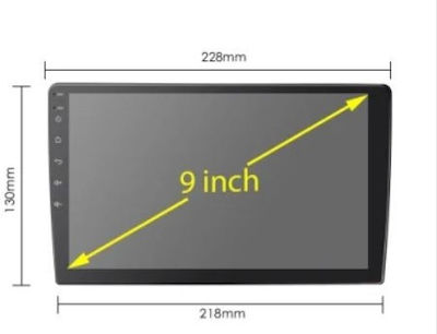 CARAV Industries Inc. DIN Fascia Panels 2 Din Compatible with Screen 9" for Nissan Pixo Suzuki Alto