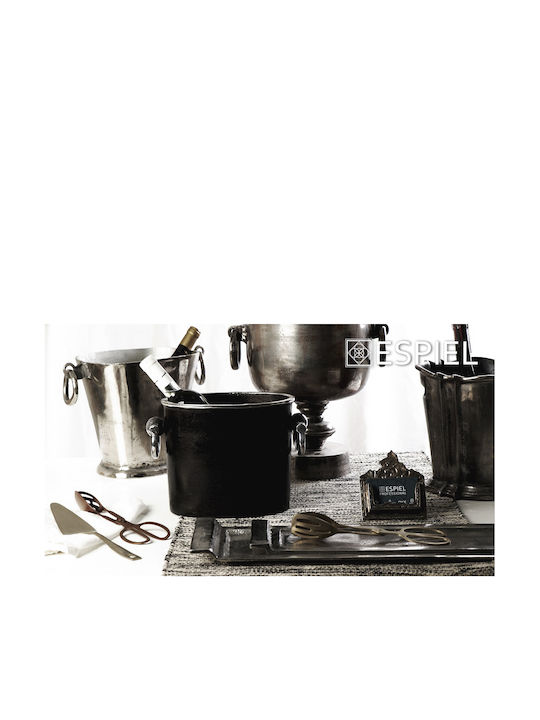 Espiel Διακοσμητικός Δίσκος Aluminium Rechteckig 80x18x3cm 1Stück
