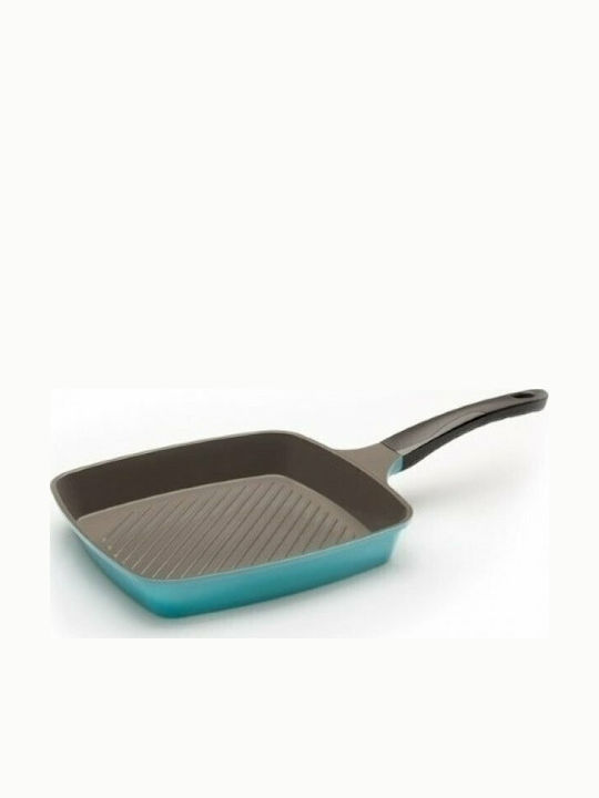 La Cena Grill made of Aluminum Blue 27cm