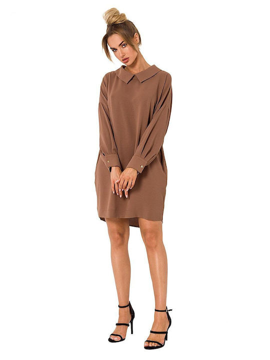 MOE M740 Mini Dress Brown