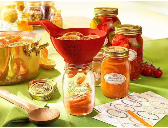 Viosarp Vază Utilizare Generală Cu Capac Sticlă Transparentă 250ml 1 Bucată
