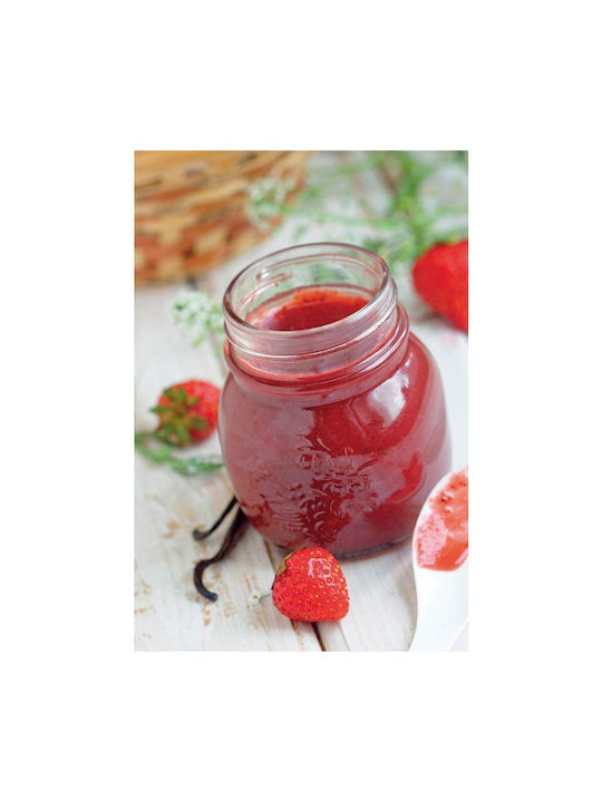 Viosarp Vase General Use with Lid Glass Transparent 150ml