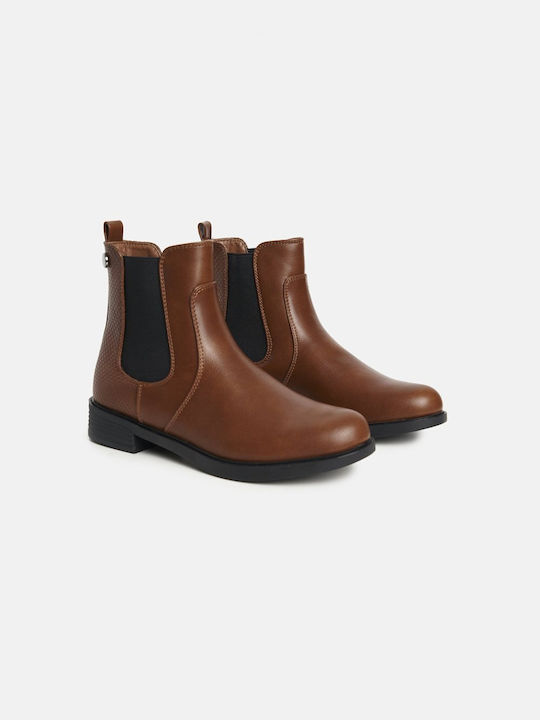 InShoes Women's Chelsea Boots Tabac Brown