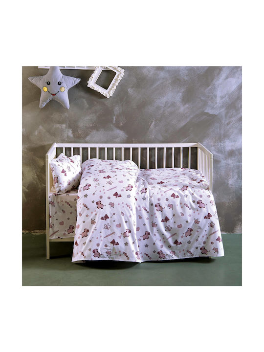 SB Home Σετ Sweet Baby Ροζ 120x160εκ.