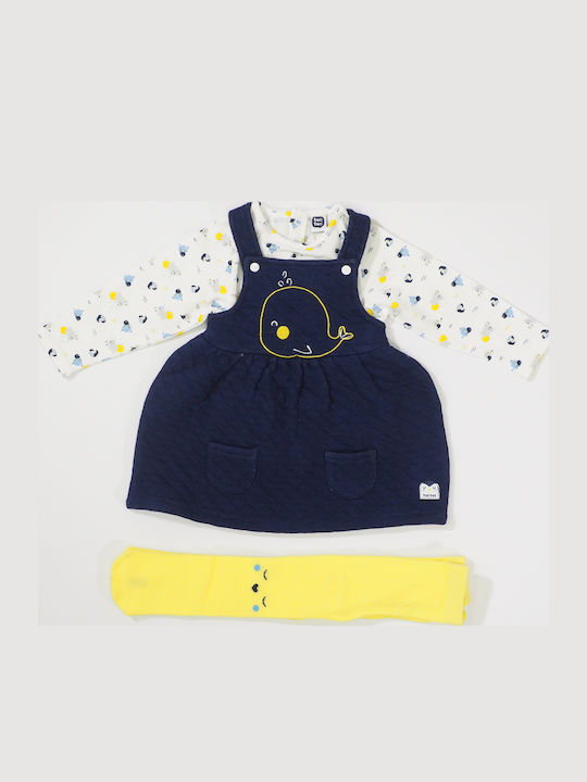 Girls Dungarees White
