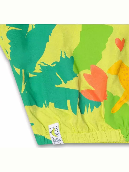 Kinder-Set mit Shorts Sommer 2Stück Grün