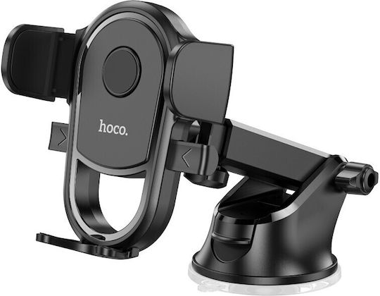 Hoco H5 Integrity Car Mobile Mount with Adjustable Hooks Black