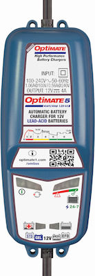 Tecmate Optimate 5 Portable Car Battery Jump Starter-Charger 12V