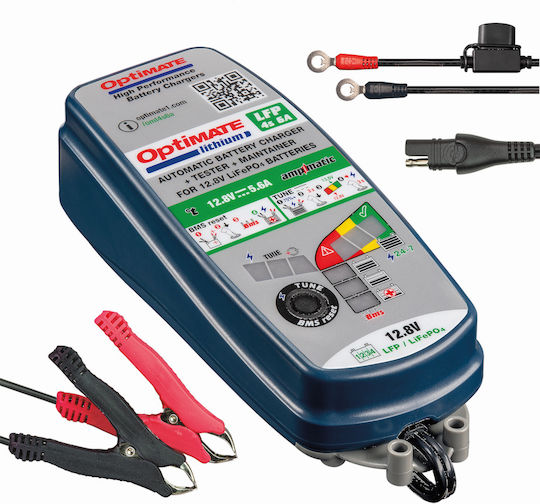 Tecmate Optimate Lithium 4s 6A Car Battery Charger & Maintainer