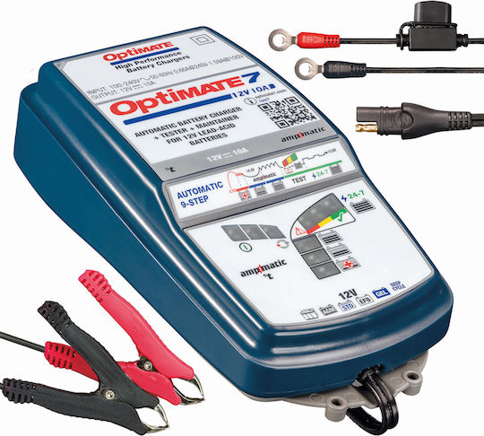 Tecmate Optimate 7 Ampmatic Car Battery Charger 12V