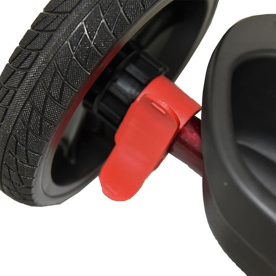 Bebe Stars 360° Spark Πτυσσόμενο & Μετατρεπόμενο για 1.5+ Ετών Black/Red