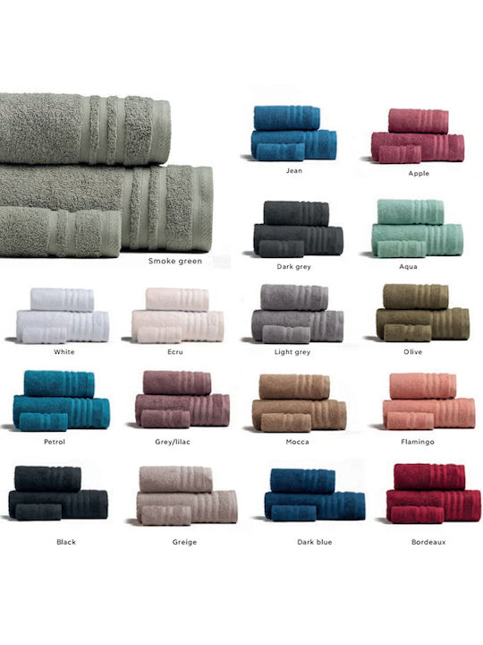 Melinen Bath Towel Premio 80x150cm. Petrol Weight 600gr/m²