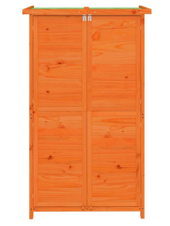 Wooden Garden Shed L0.83xW0.57xH1.4m