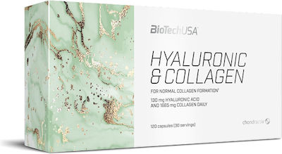 Biotech USA Hyaluronic & Collagen 120 κάψουλες