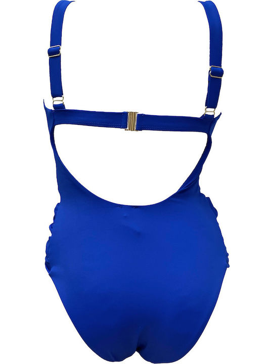 One Piece Swimsuit with Removable Padding for Large Bust