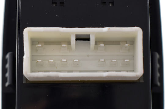 Fensterheberschalter Auto für Hyundai Akzent 1999-2002 Vierfach mit elektrischen Spiegeln (11+7PIN) Schwarz