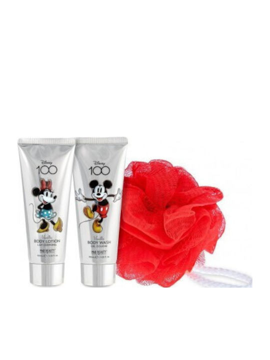 Mad Beauty Disney100 Hautpflegeset für Feuchtigkeitsspendend & Reinigung Körperreinigung 3Stück