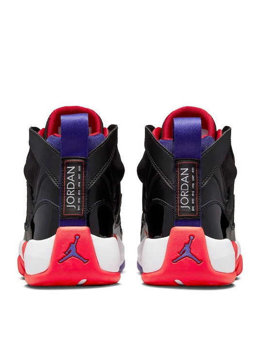 Jumpman Two Trey Ανδρικά Μποτάκια Black / Red