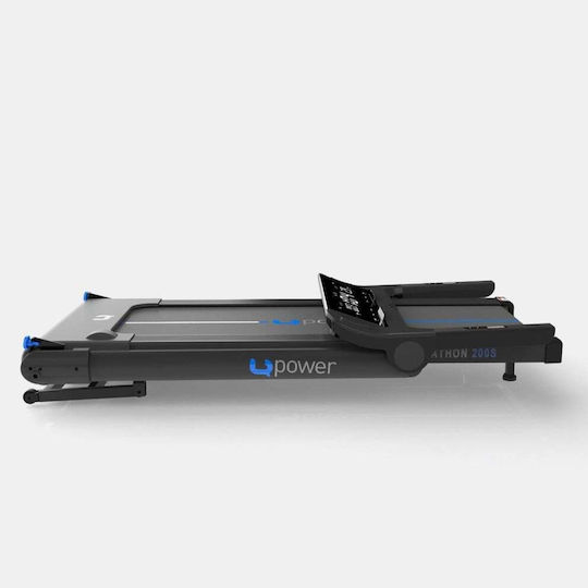 Upower Marathon 200S Slim 2hp Ηλεκτρικός Αναδιπλούμενος Διάδρομος Γυμναστικής για Χρήστη έως 120kg