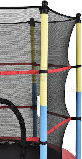 Skorpion Wheels Kids Trampoline 140cm with Net