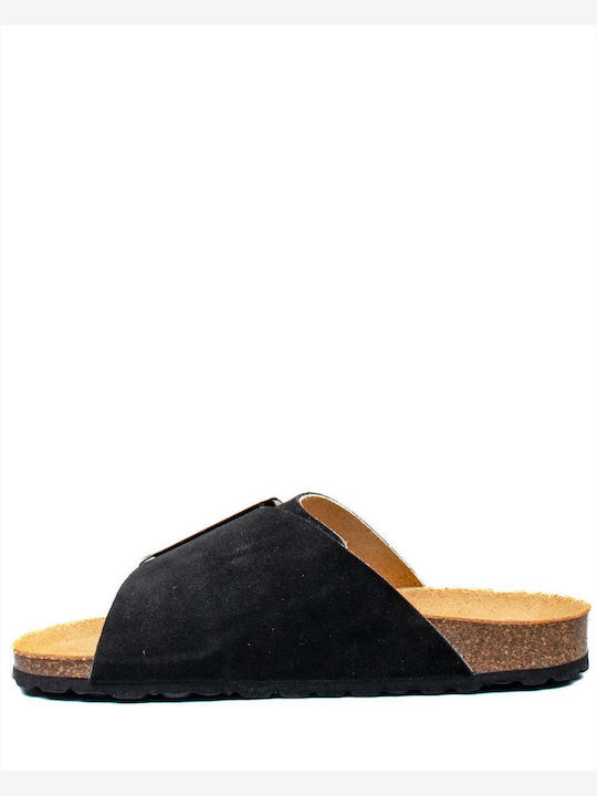 Women's Anatomical Slippers OAK&HYDE 185964 AFELPADO NEGRO BLACK