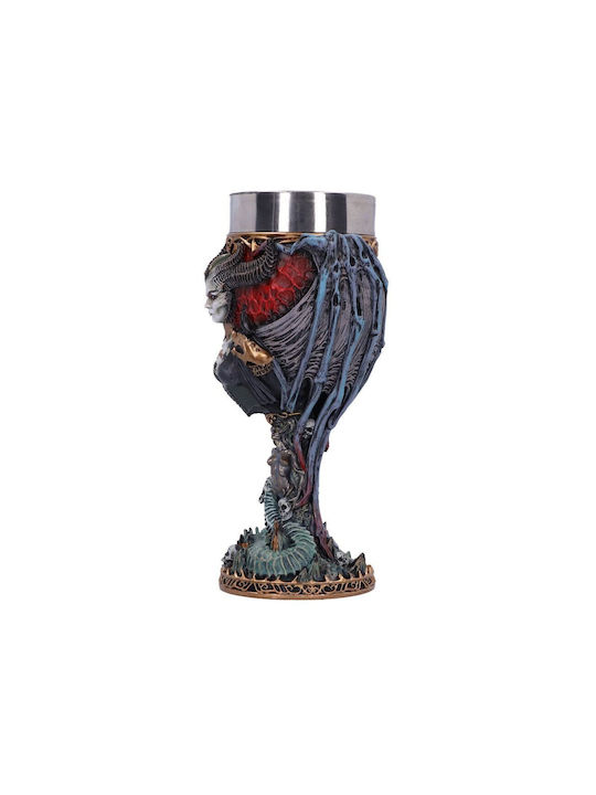 Nemesis Now Glass for White and Red Wine made of Plastic in Gray Color Goblet