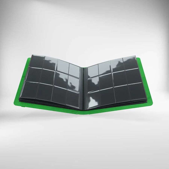 Gamegenic 24-Pocket Album Binder 12-Pocket Standard Size Green GGS31029ML