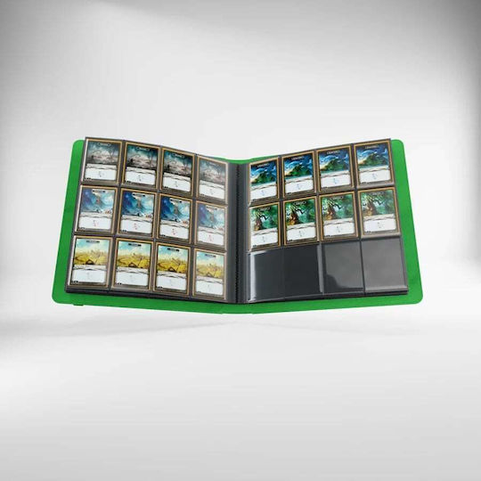 Gamegenic 24-Pocket Album Binder 12-Pocket Standard Size Green GGS31029ML