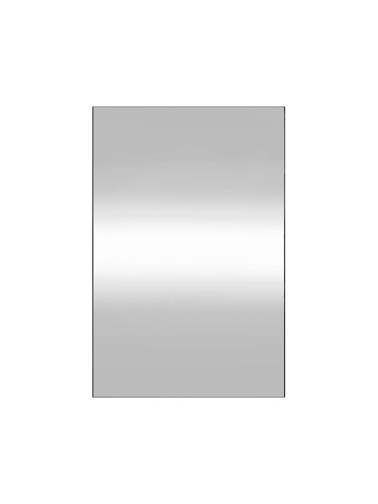 vidaXL Rectangular Wall Mirror with Glass Frame