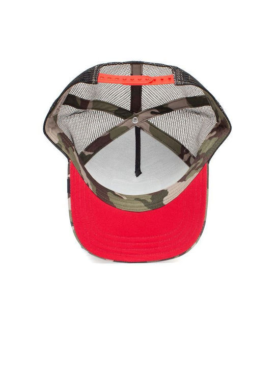 The Panther Jockey cu plasă Kaki Camuflaj