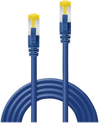 Lindy S/FTP Cat.6a Ethernet Network Cable 2m Blue 1pcs