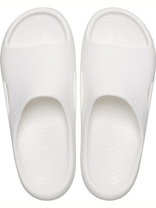Mellow Recovery Men's Anatomic White Slides