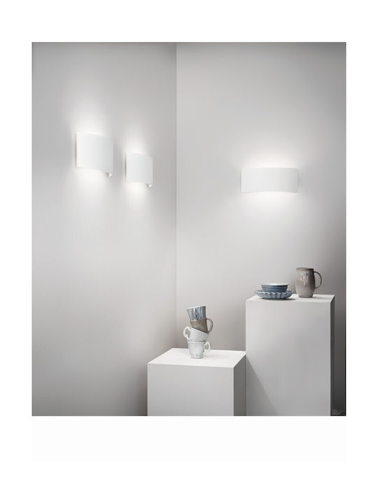 Fan Europe Mood Classic Lamp Wall with Socket G9 White 35x15x8cm