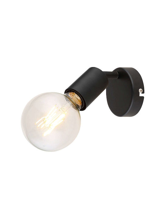 Rabalux Lamar Single Spot with Socket E27 in Black Color
