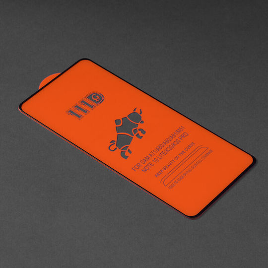 Techsuit 0.33mm Full Glue Full Face Tempered Glass Μαύρο (Redmi Note 12 4G)